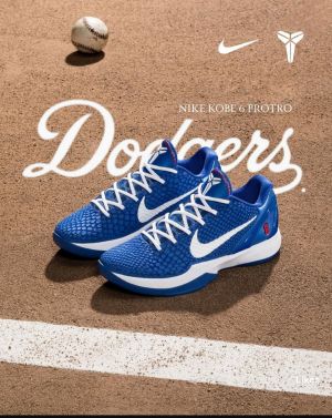 NIK.E KOBE 6 PROTRO DODGERS