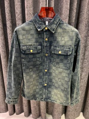 Louis Vuitto-n IMPORTED STORE ARTICLE DENIM SHIRT 