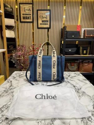 Chloe Premium Quality Handbag With Dust Bag (Blue)