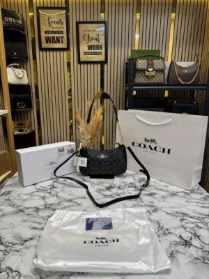 Coac_h Teri Shoulder Bag With Box And Dust Bag Including Carry Bag (Black)