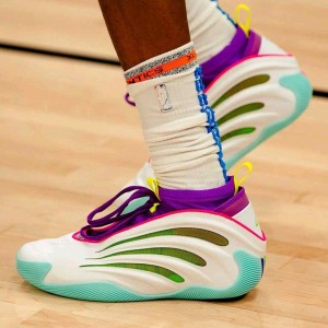 Adidass Harden x Jalen Williams Volume 9 White Lucid Lime Pink 998