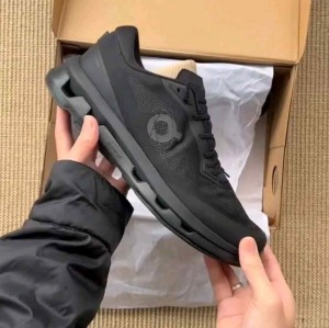 On Running x Kith Cloudzone Triple Black