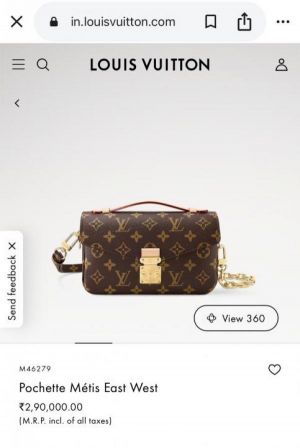 Louis_vuitton metis pochette East West with original box 657