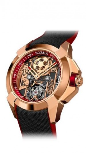 JACOB CO CR7 STAINLESS STEEL ROSE GOLD