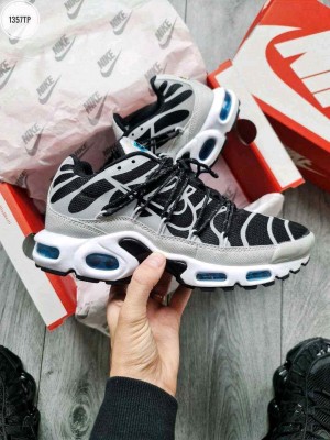 Nikee AirMax Plus Lace Toggle Black Grey 41