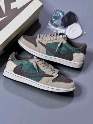 Fragment Design x Travis Scott x Nikee Jordan 1 low