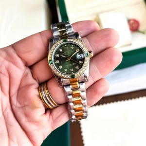 ROLEX_LADIES_GOLD-TT-GREEN