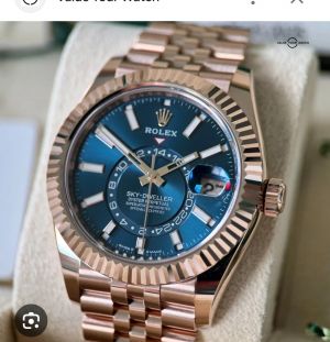 ROLE.X SKY DWELLER STORE ARTICLE Rose gold blue 
