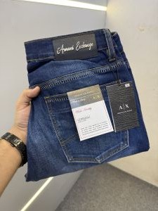ARMAN-I EXCHANGE PREMIUM BLUE DENIM JEANS COMFORT FIT LENGHT 41