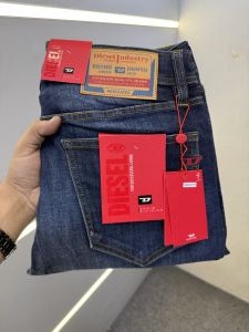 DIESE-L PREMIUM DARK BLUE DENIM JEANS ANKLE FIT LENGHT 39