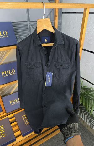 RL POLO Denim shirts D Grey K152-DGY