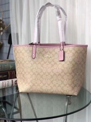 COAC_H TOTE SLING WITH DAMAGE BOX AND DUST BAG (PINK)