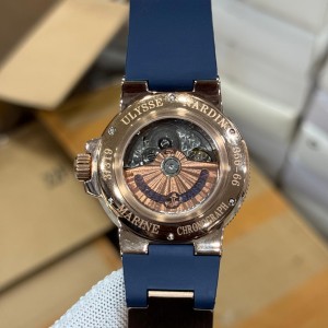 Ulysse Nardin Marine Diver Chronograph RG Blue