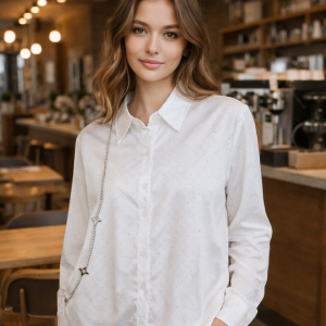 Lv Shirts White S58-W