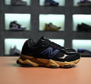New-Balance 9060 Black Royal Gum Unisex Sneakers U9060RE