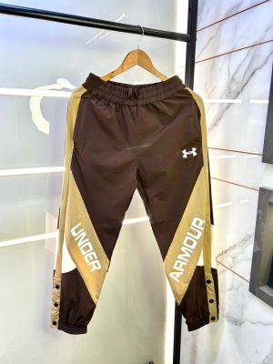 Under Armou r Brown Imported Printed Premium Track Pant F3020-BR