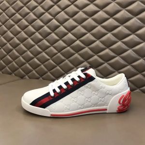 GUCC_I VINTAGE LOW TOP WHITE PREMIUM SNEAKER 
