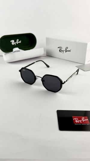 RAYBAN SILVER BLACK 5104