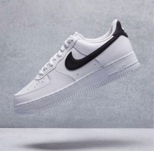 Nik_e Airforce 1 Low White Black Swoosh