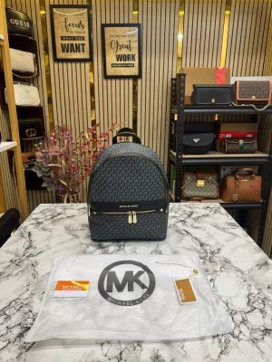 Michael_Kors Kenley Backpack Premium Quality With Dust Bag (Black)