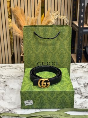GUCC_I GG Marmont Leather Belt Buckle With Box Dust Bag And Carry Bag (32-2)