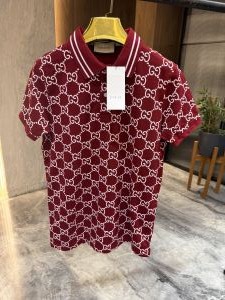 Gucc i Red polo Tshirt Imported lycra