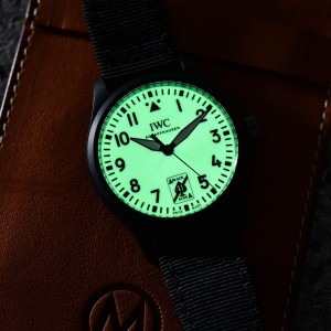 IWC Schaffhausen Pilot Men S Luminous Watch