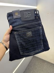 D&G PREMIUM DARK BLUE DENIM JEANS STRAIGHT FIT LENGHT 41