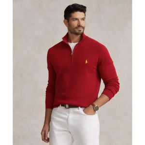Ralph_Lauren Chest Logo Full Sweatshirt Cherry Red 