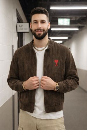 Ami paris Imported Inner Fleece Fabric Very Premium Zipper Jacket 417