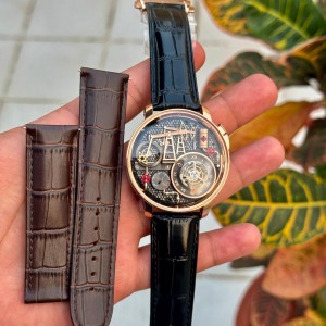 Jacob Co Oil Pump Black Rose Gold 1st Quality