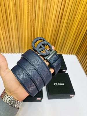 06 GUCC_I BLUE PREMIUM QUALITY AUTOMATIC LOCK BELT 