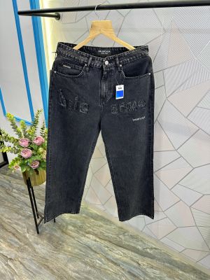 Balenciaga (1) Premium Quality Imported Black Baggy Fit Jeans Current Store Article 