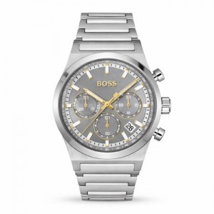 Boss Candor Chronograph Stainless Steel Mens Watch