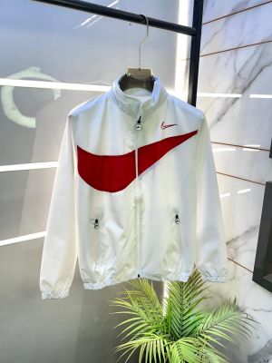 Nik e White Super Premium Wind Shetter Jacket F3358-WH