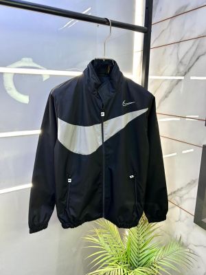 Nik e Black Super Premium Wind Shetter Jacket F3358-BL