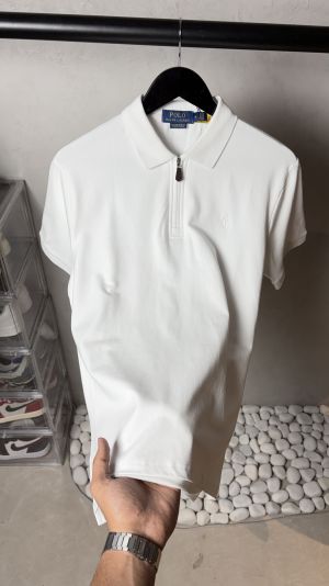 Ralph Laure_n Zip Polo T-Shirt 1048
