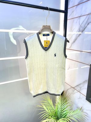 Ralph_Lauren Imported White Super Premium Sweaters F3394-WH