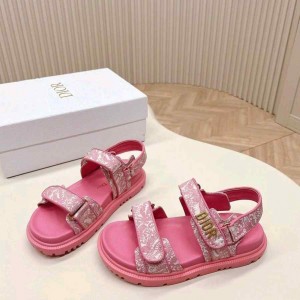 Dio.r Act Women Butterfly Allover Motif Pink Sandals