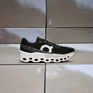 On Cloud Monster Black White