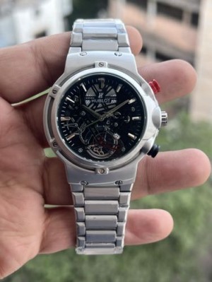 HUBLOT METAL BLACK DIAL