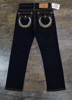 Stylish True Religion 100 Imported Store Artical Black Jeans For Men