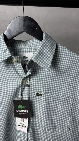 Lacost_e Checked Shirt 1190