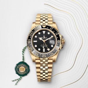 Rolexx GMT Master II Yellow Gold Zr Yz