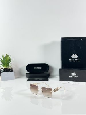 Miu Miu WMNS 1024 Gold Brown