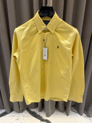 Ralph_Lauren Chest Logo Full Sleeves Shirt Yellow