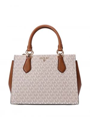 Michael_Kors Marilyn Hand Bag With Dust Bag (72005-Beige)