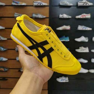 Onitsuka Tiger Mexico 66 Slip On YellowBlack  456