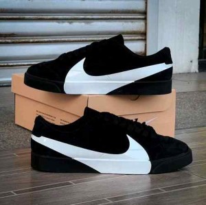 Nikee Blazer City Low Black White
