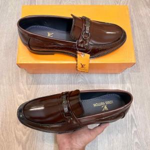 Louis Vuitto.n Premium Brown Loafer SE12